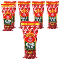 OTTOGI 不倒翁 番茄醬, 800g, 6包