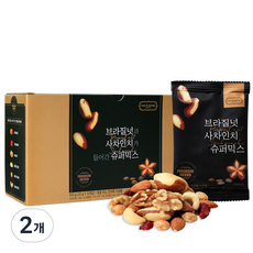 넛츠앤베리스 브라질넛과 사차인치가 들어간 슈퍼 믹스넛 15p, 300g, 2개