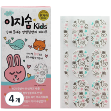 이지숨 키즈 입벌림방지 테이프 60p, 4개