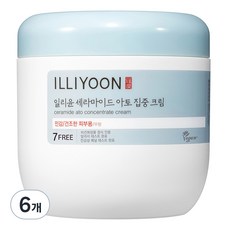 일리윤 세라마이드 아토 집중 크림 무향, 500ml, 6개