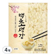 이엔푸드 백초생강, 1.3kg, 4개