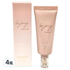 Lejong Control C1 水蜜桃妝前乳二奶霜 40ml, 升級版, 4瓶