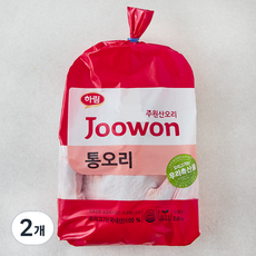 주원산오리 통오리 (냉장), 2개, 2kg