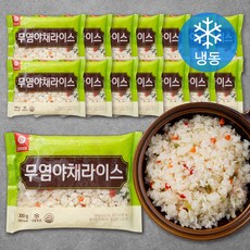 천일냉동 무염 야채라이스 (냉동), 300g, 15개