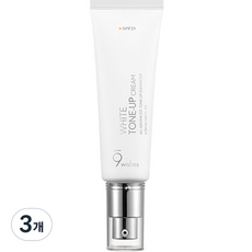 나인위시스 비건 화이트 톤업 크림 SPF21, 3개, 50ml