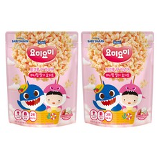 요미요미 미니팝 25g, 2개, 딸기요거트