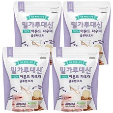 알티스트 바이오믹스테크 밀가루대신 글루텐프리 아몬드 파우더, 250g, 4개