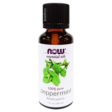 NOW 胡椒薄荷精油, 100% 純精油 1 fl. oz. (30 ml), 1oz, 1瓶