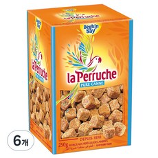 라페르슈 브라운 각설탕, 250g, 6개