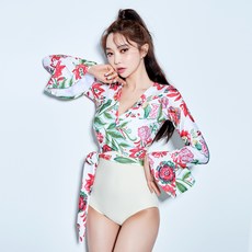 벤디스 여성용 쇼룸 모노키니 비키니 세트 F328, 스킨