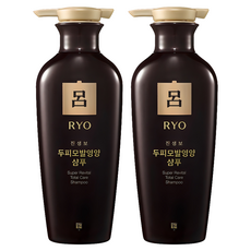 려 진생보 두피모발영양 샴푸, 400ml, 2개