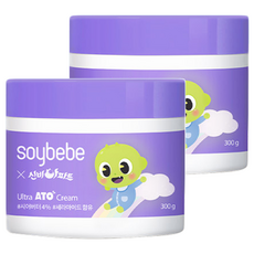 soybebe 幼兒用Ultra ATO乳霜, 300g, 2個