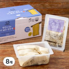 한둘 명인이 만든 더 넓은 면두부, 100g, 8개입