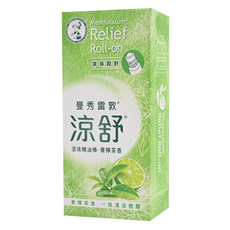 MENTHOLATUM 曼秀雷敦 涼舒滾珠精油棒 清檸茶香, 輕巧便捷 清涼舒暢, 1盒
