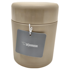 ZOJIRUSHI 象印 不鏽鋼真空悶燒杯, 米色, 400ml, 1個