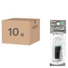PILOT 百樂 卡式白板筆水，可換卡水，91%環保再生素材, 綠色, 10個