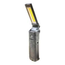 高亮度LED工作燈 磁鐵工作燈, USB充電, 2600電池, 手電筒, 可更換電池, 亮度可調, 廣角, 聚焦, 1個