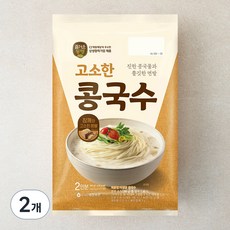 즐거운동행 고소한 콩국수 2인분, 880g, 2개