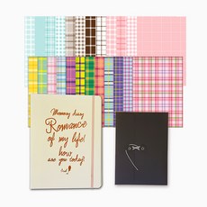 아이씨엘디자인 A5 메모리 양장 6공 다이어리, 아이보리