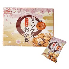 TRYGOODZ 翠菓子 綜合米果禮盒, 酥脆口感, 獨立小包裝, 600g, 1盒