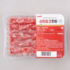 선진포크한돈 등심 꽃살 구이용 (냉장), 600g, 1개