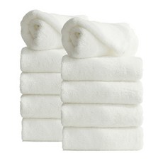 타월톡톡 국내생산 호텔수건 200g 40수 코마사, 화이트, 10개