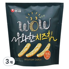 우와한 치즈칩, 3개, 42g