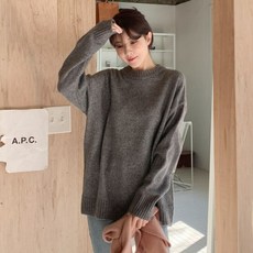 린다샵 레이펄 캐시미어 라운드니트