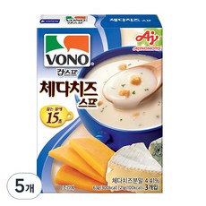 보노 체다치즈 스프, 5개, 63g