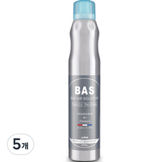 BAS 섬유 탈취제 미드나이트 블랙베리향 본품, 400ml, 5개