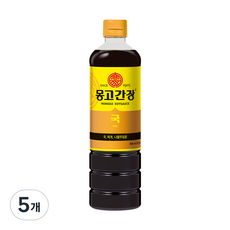 몽고간장 국간장, 900ml, 5개