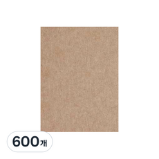 牛皮紙小包紙, 600件