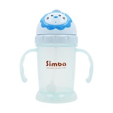 Simba 小獅王辛巴 滑蓋樂活杯, 240ml, 1個, 香草 藍色
