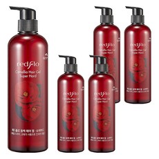 Redflo Man with Flowers 山茶花髮膠超硬, 500ml, 5個