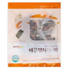 곰곰 해물멸치다시팩, 320g, 1개