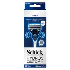 Schick 舒適牌 水次元5辨型刮鬍刀，5刀片，保濕配方，添加椰子油, 1組