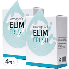 엘림 프레쉬 일회용 시크릿 보습젤 10p, 40ml, 4개