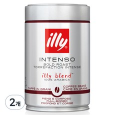 일리커피 다크 원두 250g (7723) illy DARK 250GR BEANS, 2개, 홀빈(분쇄안함)