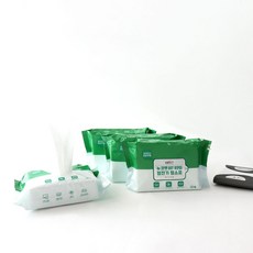 코멧 막대걸레 + 정전기 청소포 30매 4팩, 1세트 - 이미지 4