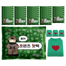 韓國軍人大容量暖暖包 150g 20包+收納袋 隨機出貨, 4組