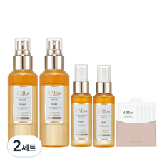 달바 화이트 트러플 프라임 인텐시브 세럼 100ml x 2p + 50ml x 2p + 클렌저 3ml x 5p 세트, 2세트