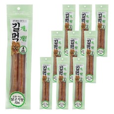 참좋은간식 길개먹개 강아지 간식 2p, 닭고기맛, 64g, 10개 10개, 닭고기맛
