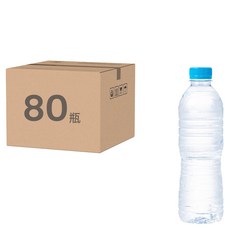Tamsaa 礦泉水 500ml x 20瓶, 80瓶