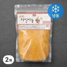 나무새 다진 마늘 (냉동), 600g, 2개