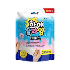 AMOS 阿摩司 史萊姆原料 2300ml, 混合顏色, 1包