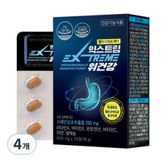 Extreme 西班牙甘草萃取複合錠 600mg, 30顆, 4罐