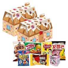 零食工廠糖果店綜合禮品套組, 7種甜點, 2組