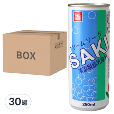 SAKI 清涼脫脂乳飲料, 250ml*30罐