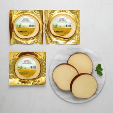 스모크 디스크 치즈, 100g, 3입