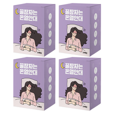 제이제이 꿀잠자는 온열안대 라벤더향, 4개, 10개입 4개, 10개입